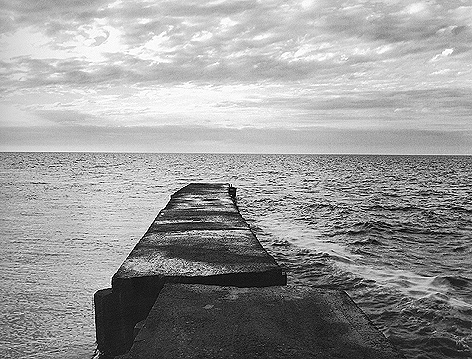 Pier. Punta Indio, Province of Buenos Aires